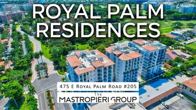 Royal Palm Residences Property Tour With Larry Mastropieri | 475 E Royal Palm Rd Unit 205, Boca Raton